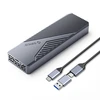 Orico CNM2-G20 M.2 NVME USB-C 3.2 20Gb/s Disk Drive – pilkos spalvos