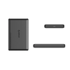 Kietasis diskas Orico DDL25-C3 2.5" HDD/SSD USB-C 5Gb/s išorinis diskas – juodos spalvos