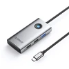 „Orico PW11-5P“ USB-C šakotuvo prijungimo stotelė, 1x USB-A 3.0 + 2x USB-A 2.0 + 1x USB-C PD + 1x HDMI – pilkos spalvos