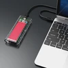 Orico TCM2-C3 M.2 NVME to USB-C 10Gb/s Disk Drive – raudonos spalvos