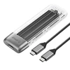 Disko dėžutė Orico TXM2-C3 M.2 NVME USB-C 3.2 10Gb/s – pilkos spalvos