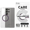 Dėklas Panzer Glass CARE by PanzerGlass Flagship Urban Combat Violetinė QI Samsung Galaxy S25 Ultra skaidrus