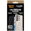 „Panzer Glass CARE“, „PanzerGlass Flagship 3in1“ dėklas + privatumo stiklas + objektyvas „Samsung Galaxy S25 Plus“