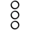 Panzer Glass Apsauginis stiklas 5D Samsung Galaxy A15 4G / 5G PanzerGlass Hoops kameros apsauga Hoop Optic Rings juodos spalvos