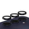 Panzer Glass Apsauginis stiklas 5D Samsung Galaxy A25 5G PanzerGlass Hoops kameros apsauga Hoop Optic Rings juodos spalvos