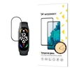 Durable Wozinsky Full Glue Full Screen Apsauginis stiklas su Frame Xiaomi Mi Band 8 – juodos spalvos