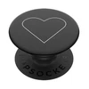 Popsockets 2 Baltas Heart Juodas 800667 telefono laikiklis – standard