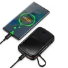 Powerbank 10000mAh 20W Baseus Qpow Pro Overseas Edition + USB C 3A kabelis - juodos spalvos