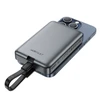 Powerbank Acefast M10 Magnetic 2x USB-C PD 30W su 15W Inductive Charging and USB-C kabelis – juodos spalvos