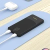 Powerbank Dudao K10 10000mAh 2.4A 2 x USB-A – juodos spalvos