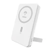 Powerbank Dudao K14S+ 10000mAh 20W USB-A / USB-C / MagSafe su stoveliu – baltos spalvos