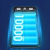 Powerbank Dudao K18-1W 10000mAh USB-A / USB-C / Micro USB - baltos spalvos