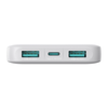 Nešiojamoji baterija „Joyroom JR-PBF12“ 10000mAh 2.4A 2x USB-A 1x USB-C - balta