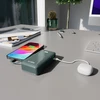 Išorinė baterija SBS 10000 mAh 20W su integruotu USB-C laidu ir skaitmeniniu ekranu - pilka