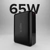 Powerbank SBS 20000mAh 65W PD AFC USB-C USB-A for laptop, tablet, smartphone - juodas