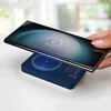 SBS 5000 mAh belaidis magnetic Power Bank mėlynos spalvos