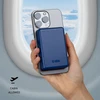 SBS 5000 mAh belaidis magnetic Power Bank mėlynos spalvos
