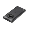 Nešiojamoji baterija, suderinama su „Magsafe Veger MagMulti“ (W1156) PD QC3.0 3A 22,5W 10000 mAh, su belaidžiu įkrovimu, juoda