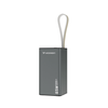 Powerbank Wozinsky K65+ 65W 30000mAh 2x USB-C, 1x USB-A 65W – pilka