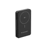 Powerbank Wozinsky WLWP-10KA0Y3S 22.5W PD Qi2 10000 mAh, su stoveliu, 1x USB-A, 1x USB-C – juodos spalvos
