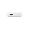 Powerbank Wozinsky WLWP-10KA0Y3WS 22.5W PD Qi2 10000 mAh, su stoveliu, 1x USB-A, 1x USB-C – baltos spalvos