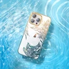 Luxury Apple iPhone 14 Plus Kingxbar Phoenix Crystals – dėklas telefonui aukso ir mėlynos spalvos