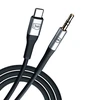 3MK kabelis AUX USB-C - Jack 3,5 mm 1m