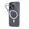 Silikoninis Puro 03 Mag MagSafe Apple iPhone 16 Pro - dėklas telefonui skaidrus