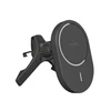 Puro Car Holder with Qi2 Charger, MagSafe Compatible - juodos spalvos