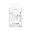 Puro Daily Prolite 45W USB-C USB-A Power Delivery Charger with USB-C Cable – Baltas