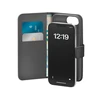 Puro Eco-Leather Apple iPhone 16E W/horiz.flip+2 Card Slot+Banknote Pocket+dėklas telefonui juodos spalvos