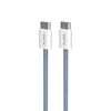 Puro Elektrik Puro Fabrik 60W USB-C - USB-C Cable 1.5m - Mėlyna