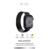 Puro ‘MILANESE’ apyrankė laikrodžiui Apple Watch 42-44-45-49m, juodos spalvos