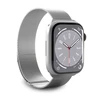 Puro Milanese magnetinė apyrankė – nerūdijančio plieno apyrankė, skirta Apple Watch 38/40/41 mm (sidabrinė)