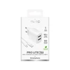 Puro PROLITE 10W 2x USB-A wall charger + USB-A – USB-C kabelis 1.2m – baltos spalvos