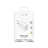 Puro PROLITE 30W USB-C laidinis įkroviklis – baltos spalvos