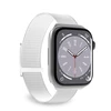 Puro ”SPORT” nylon apyrankė Apple Watch 42-44-45-49mm, baltos spalvos