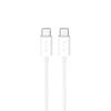 Puro TPE 25W USB-C – USB-C 3m kabelis – baltos spalvos
