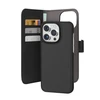 SBS Puro Wallet Detachable – 2in1 dėklas Apple iPhone 15 Pro Max juodos spalvos