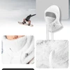 Qunature Arctic Velvet Ski Balaclava Size L – baltos spalvos