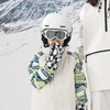 Qunature Panda Heat Transfer Ski Gloves Kids Size S – juodos ir baltos spalvos