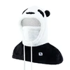 Qunature Panda Ski Balaclava for Kids/Adults Size M - Juodas/Baltas