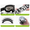 Qunature Panda Ski Goggles Kids – Juodas/Baltas