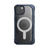 Raptic X-Doria Secure Apple iPhone 14 su MagSafe armored dėklas telefonui mėlynos spalvos