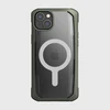 Raptic X-Doria Secure Apple iPhone 14 Plus su MagSafe armored dėklas telefonui žalios spalvos
