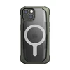 Raptic X-Doria Secure Apple iPhone 14 su MagSafe armored dėklas telefonui žalios spalvos