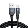 REMAX Colorful Light 2.4A duomenų perdavimo kabelis RC-152a (USB-Type C ): Spalva - Juoda