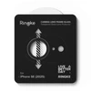 Ringke Camera Frame Protector 2-pack for iPhone 16e / 17e - Juodas