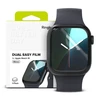Apsauginė plėvelė Apple Watch 10 (46mm) Ringke Dual Easy 3-pack Clear