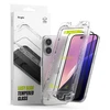 Ringke Easy Slide 2-pack apsauginis stiklas su juodos spalvos frame skirtas Apple iPhone 15 / 16